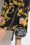 Versace Jeans Couture Zwarte Mini Handtas met Verstelbare Afneembare Schouderband Black Dames - Thumbnail 2