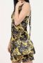 Versace Jeans Couture Zwart-Gouden Dames Casual Tas met Barok Gespen Black Dames - Thumbnail 5