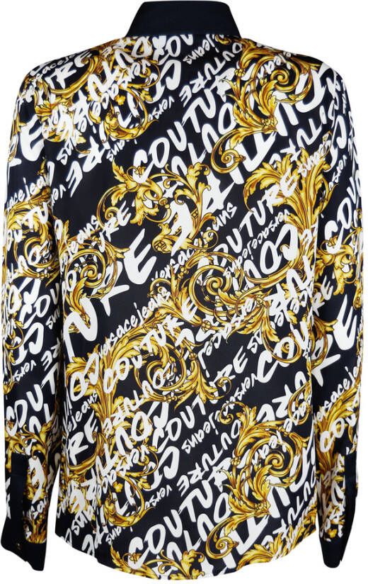 Versace Jeans Couture Shirt 73Hal2A1Ns163G89 Zwart Dames