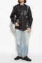 Versace Jeans Couture Shirt met 'Chain Couture' patroon Zwart Heren - Thumbnail 2