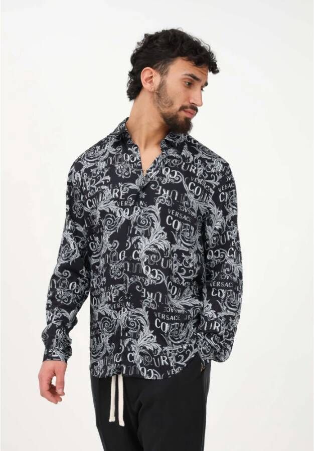 Versace Jeans Couture Overhemd Grijs Heren