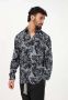 Versace Jeans Couture Barok Print Longsleeve Shirt Grijs Gray Heren - Thumbnail 2