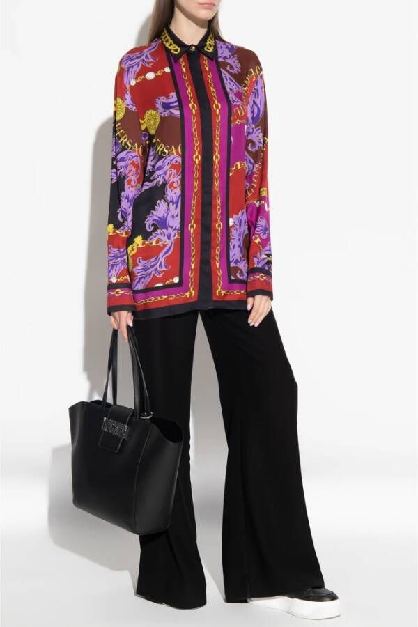 Versace Jeans Couture Gestreept overhemd Meerkleurig Dames