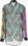 Versace Jeans Couture Roze Overhemden voor Vrouwen Multicolor Dames - Thumbnail 3