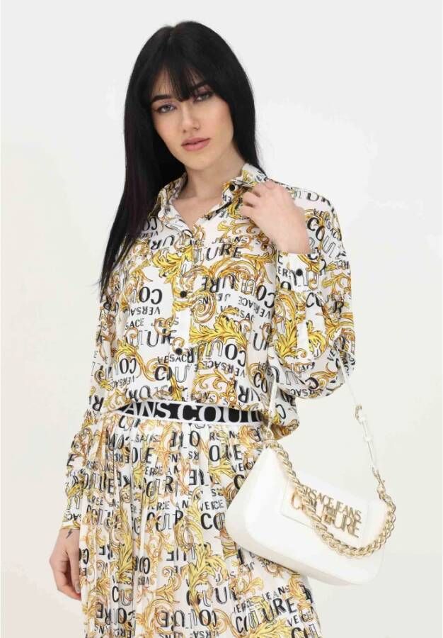Versace Jeans Couture Shirts White Wit Dames
