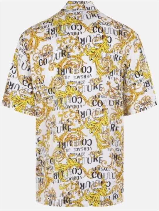 Versace Jeans Couture Shirts Wit Heren