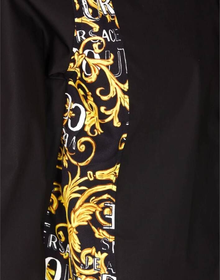 Versace Jeans Couture Overhemd Zwart Heren