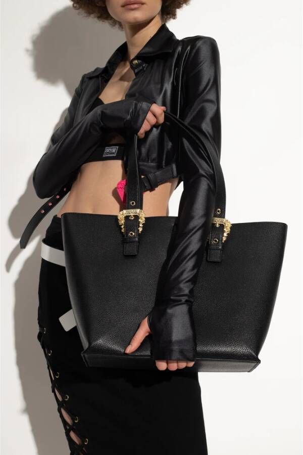 Versace Jeans Couture Shopper tas Zwart Dames