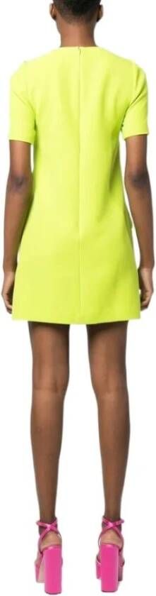 Versace Jeans Couture Short Dresses Geel Dames