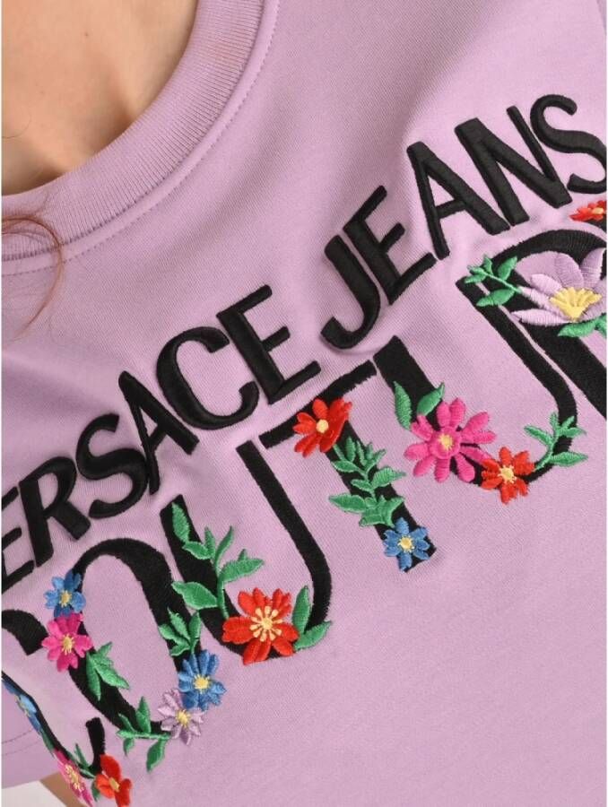 Versace Jeans Couture Short Dresses Paars Dames