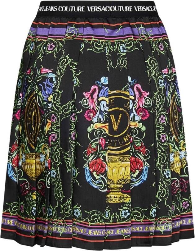 Versace Jeans Couture Short Skirts Zwart Dames