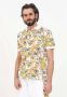 Versace Jeans Couture Barok Patroon Polo voor Heren Yellow Heren - Thumbnail 3