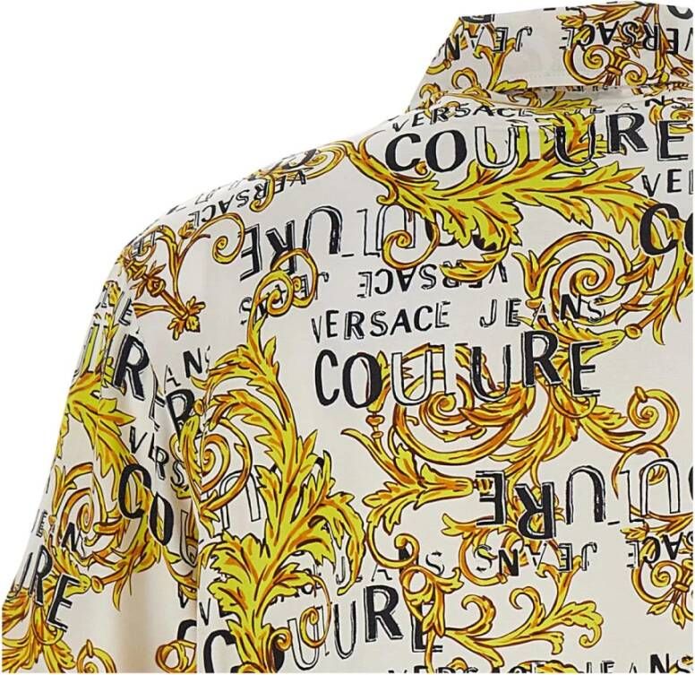 Versace Jeans Couture Short Sleeve Shirts Meerkleurig Heren