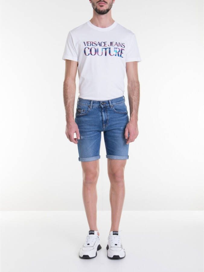 Versace Jeans Couture Korte broek Blauw Heren