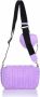 Versace Jeans Couture Knapperige Gewatteerde Tassen Purple Dames - Thumbnail 2