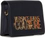 Versace Jeans Couture Zwarte Cross Body Tas met Kettingriem en Metalen Detail Black Dames - Thumbnail 8
