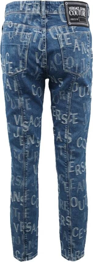 Versace Jeans Couture Skinny Jeans Blauw Dames