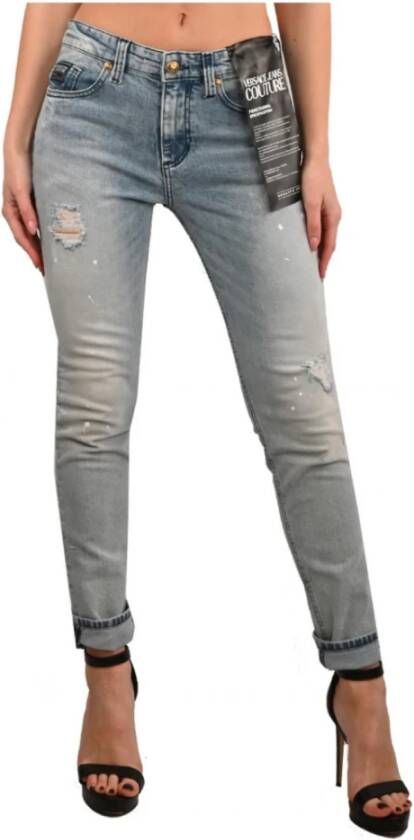 Versace Jeans Couture Skinny Jeans Blue Dames