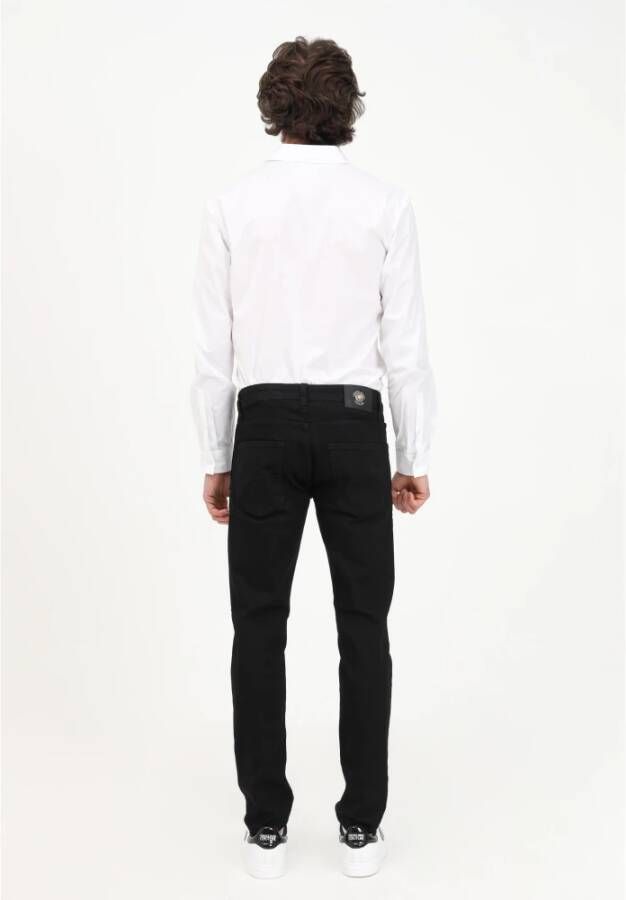 Versace Jeans Couture Skinny Jeans Zwart Heren