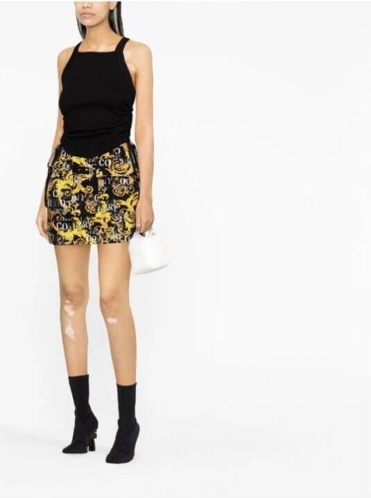 Versace Jeans Couture sleeveles top Zwart Dames