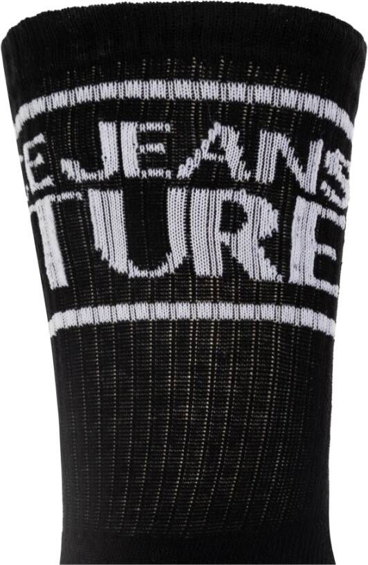 Versace Jeans Couture Sokken met logo Zwart Heren