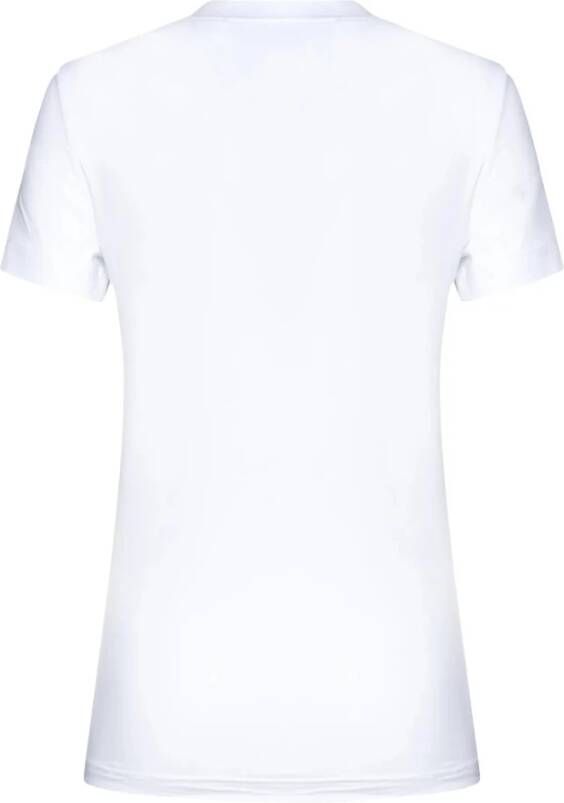 Versace Jeans Couture Stijlvol T-shirt van Wit Dames