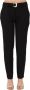 Versace Jeans Couture Stijlvolle cropped broek voor vrouwen Black Dames - Thumbnail 3