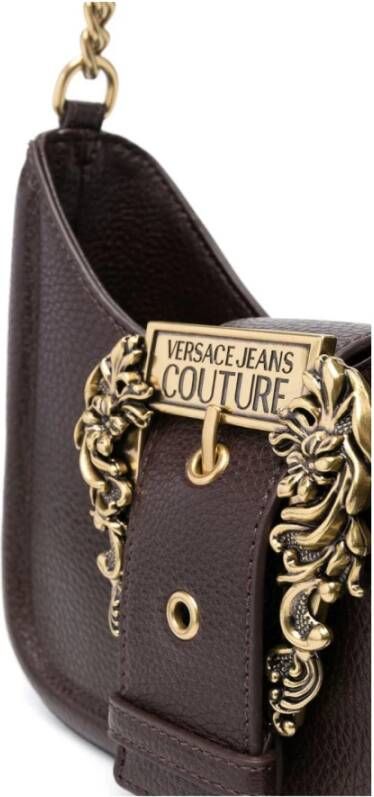 Versace Jeans Couture Stijlvolle Tassen voor Modieuze Liefhebbers Bruin Dames