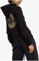 Versace Jeans Couture Zwarte katoenen hoodie met gouden logo Black Dames - Thumbnail 2