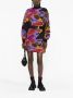 Versace Jeans Couture Sweaterjurk met Logo Chain Print en Barok Gesp Riem Multicolor Dames - Thumbnail 2