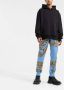 Versace Jeans Couture Zwarte Joggers voor Heren met Iconisch Logo Blue Heren - Thumbnail 2