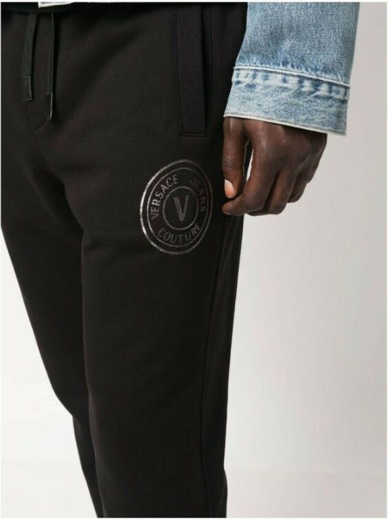 Versace Jeans Couture Comfortabele en stijlvolle joggingbroek Black Heren - Foto 2