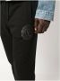 Versace Jeans Couture Pantalone con tasche laterali e logo laminato uomo 73Gaat06-Cf00T Nero Oro Zwart Heren - Thumbnail 6