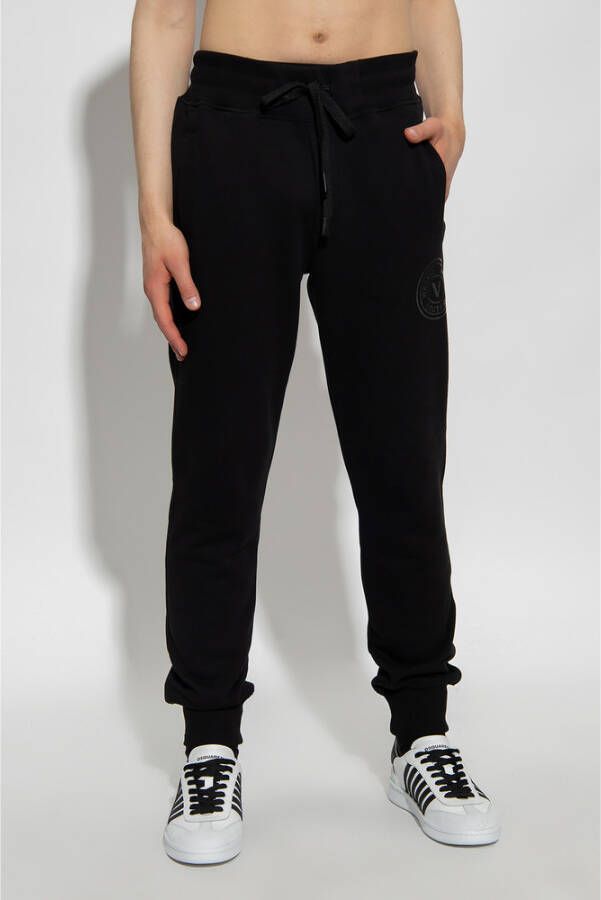 Versace Jeans Couture Comfortabele en stijlvolle joggingbroek Black Heren - Foto 3