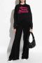 Versace Jeans Couture Sweatshirt met logo Zwart Dames - Thumbnail 2