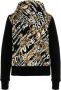 Versace Jeans Couture Zwarte katoenen sweatshirt met Barocco-print Black Dames - Thumbnail 5