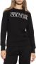 Versace Jeans Couture Zwarte Sweatshirt met Geborduurd Logo M Black Dames - Thumbnail 3