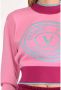 Versace Jeans Couture Hoge Modus Jeans Coltrui Pink Dames - Thumbnail 5