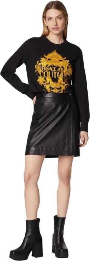 Versace Jeans Couture Sweatshirt Zwart Dames