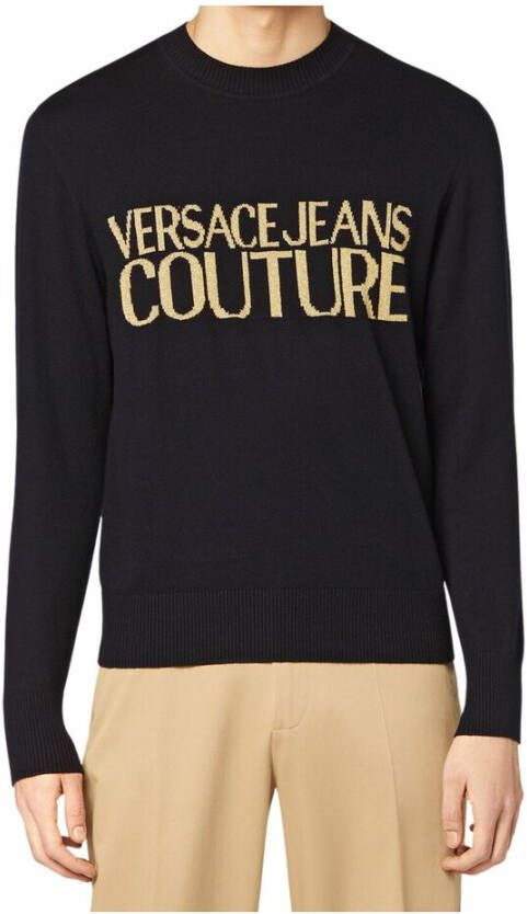 Versace Jeans Couture Sweatshirt Zwart Heren