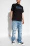 Versace Jeans Couture Zwarte T-shirts en Polos Stijlvolle toevoeging aan je garderobe Black Heren - Thumbnail 3