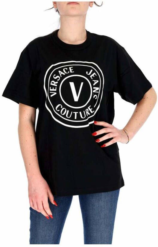 Versace Jeans Couture T-Shirt Zwart Dames
