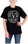 Versace Jeans Couture T-Shirt van Versace Jeans Black - Thumbnail 2