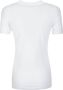 Versace Jeans Couture Stijlvolle Foil T-Shirt voor Modebewuste Vrouwen White Dames - Thumbnail 3