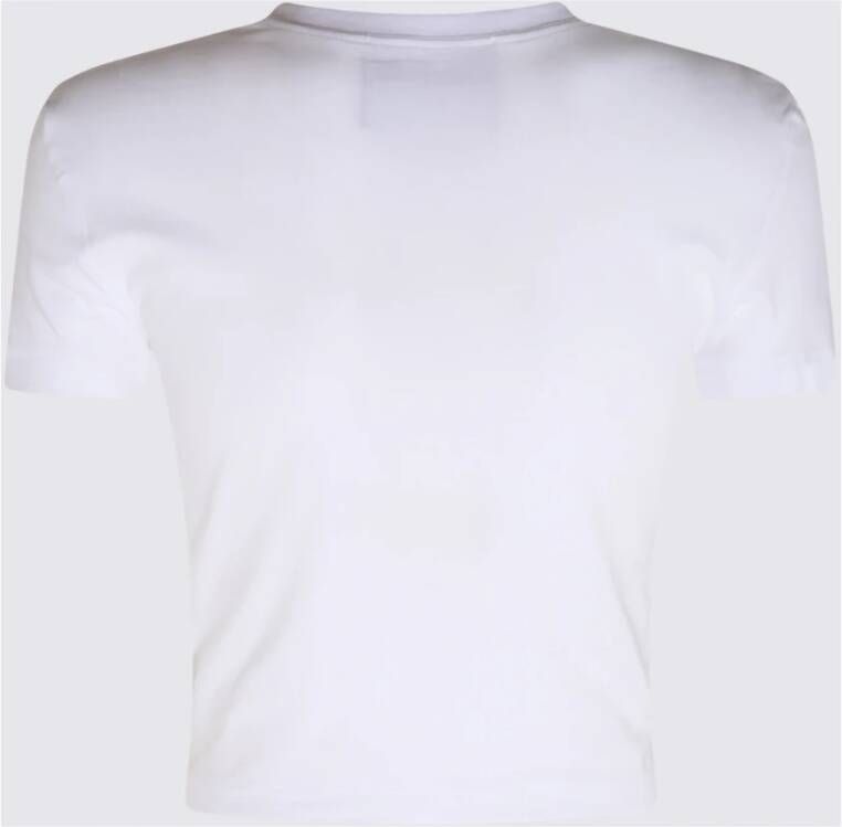 Versace Jeans Couture T-shirts and Polos White Wit Dames