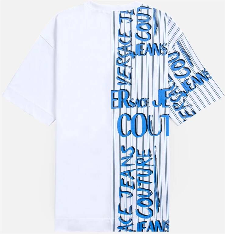 Versace Jeans Couture T-Shirts Wit Heren