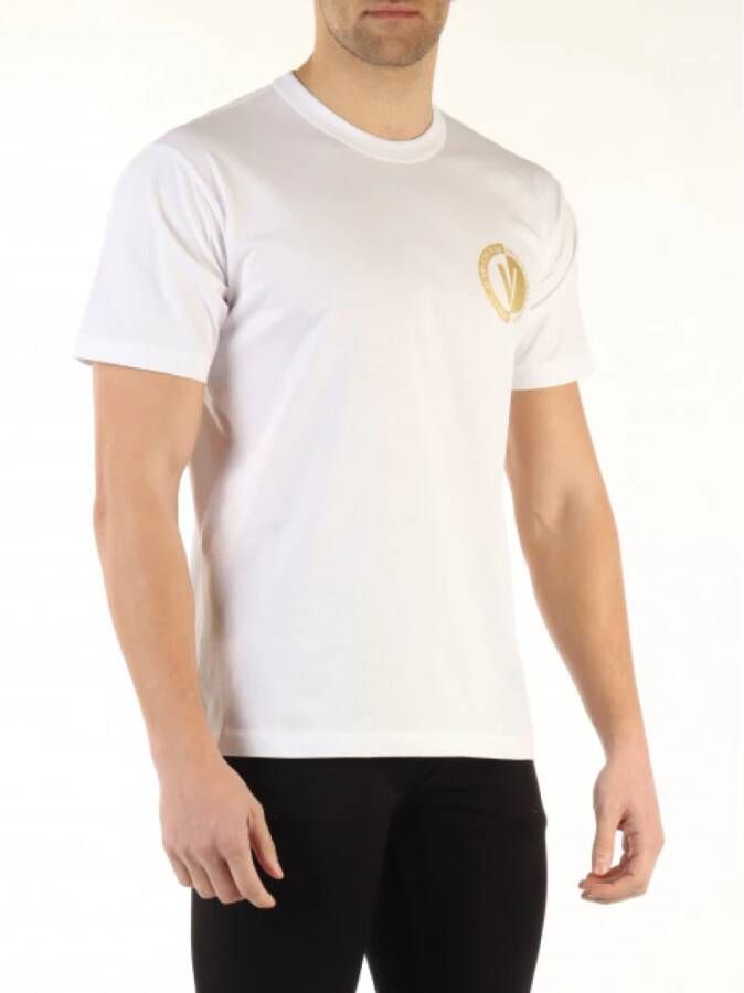 Versace Jeans Couture T-Shirts Wit Heren