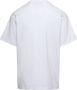 Versace Jeans Couture Witte Katoenen T-shirt met Logo Print White Heren - Thumbnail 3
