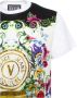 Versace Jeans Couture Garden Logo Print Crew-neck T-Shirt White Heren - Thumbnail 3