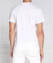 Versace Jeans Couture Gouden V-Embleem Crewneck T-shirt voor Heren White Heren - Thumbnail 6